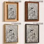 Patachitra of Radha-Krishna by Uttam Chitrakar (2018) – Wall Hanging