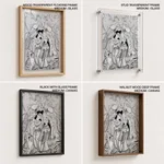 Patachitra of Radha-Krishna by Uttam Chitrakar (2018) – Wall Hanging
