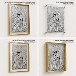 Patachitra of Radha-Krishna by Uttam Chitrakar (2018) – Wall Hanging