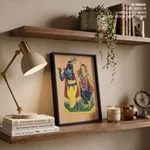 Radha and Krishna by Unknown Artist (c1890) – Wall Decor
