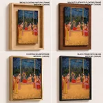Radha-Krishna on a swing by Unknown Artist (1800) – Wall Decor