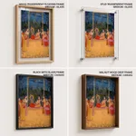 Radha-Krishna on a swing by Unknown Artist (1800) – Wall Decor