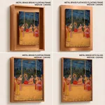 Radha-Krishna on a swing by Unknown Artist (1800) – Wall Decor