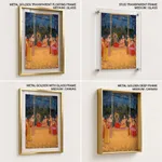 Radha-Krishna on a swing by Unknown Artist (1800) – Wall Decor