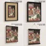 Rajasthani Bundi-style Miniature Painting by Unknown Artist – Wall Art