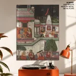 Rajasthani Bundi-style Miniature Painting by Unknown Artist – Wall Art