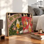 Scenes from Life of Krishna by Unknown Artist (1801-1825) – Wall Decor
