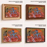 The Blue-Complexioned Kali Slaying Demons by Unknown Artist (1825-1850) – Wall Hanging