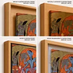 The Blue-Complexioned Kali Slaying Demons by Unknown Artist (1825-1850) – Wall Hanging