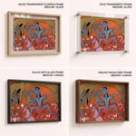 The Blue-Complexioned Kali Slaying Demons by Unknown Artist (1825-1850) – Wall Hanging