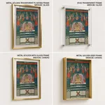 The Hindu deity Krishna, in the form of Shri Nathji, enshrined by Unknown Artist (1800-1900) – Wall Painting