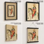 The Mutiny of the Heroine Rani Lakshmi Bai of Jhansi by Unknown Artist (c1890) – Wall Hanging