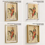 The Mutiny of the Heroine Rani Lakshmi Bai of Jhansi by Unknown Artist (c1890) – Wall Hanging