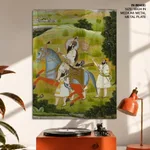 The tenth Sikh Guru, Gobind Singh by Unknown Artist (1830) – Wall Hanging
