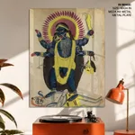 Two Aspects of Kali by Unknown Artist (c1890) – Wall Decor