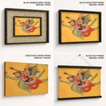 Vishnu and Lakshmi on Garuda by Unknown Artist (c1750) – Home Decor