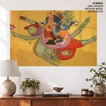 Vishnu and Lakshmi on Garuda by Unknown Artist (c1750) – Home Decor