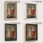 Vrishavahana Shiva with Parvati by Unknown, Pahari School (1820-1840) – Wall Decor