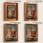 Vrishavahana Shiva with Parvati by Unknown, Pahari School (1820-1840) – Wall Decor