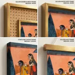 Yashoda and child Krishna by Unknown Artist (1750) – Wall Hanging