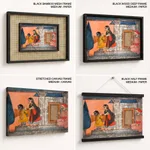 Yashoda and child Krishna by Unknown Artist (1750) – Wall Hanging