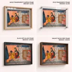 Yashoda and child Krishna by Unknown Artist (1750) – Wall Hanging
