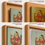 Yasoda Holding Krishna and Radha by Unknown Artist (c1890) – Wall Decor